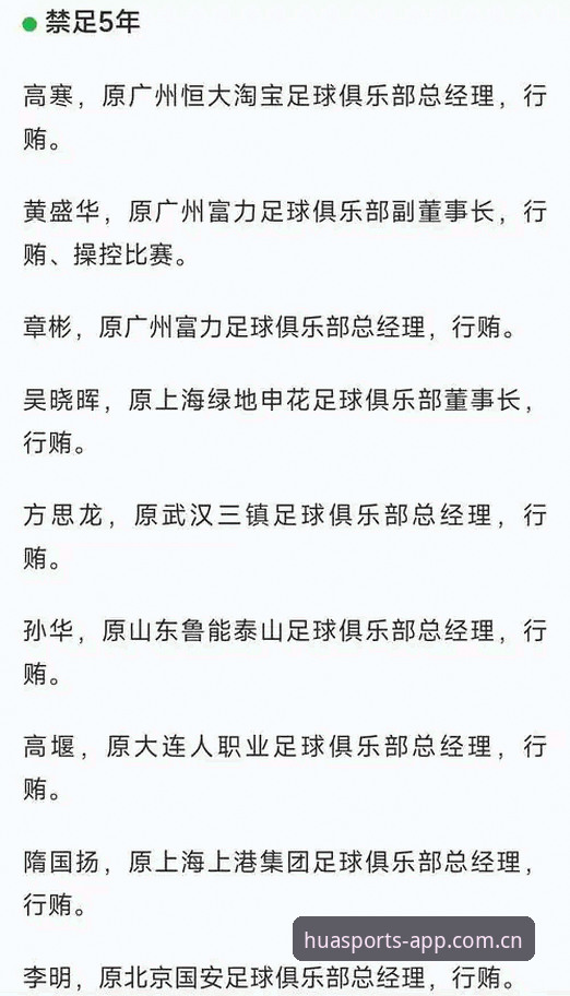 揭秘足协第三批禁足名单背后的足球圈黑幕